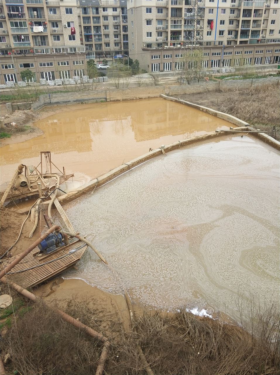 南郑沉淀池淤泥清理-厂区废水池淤泥清淤