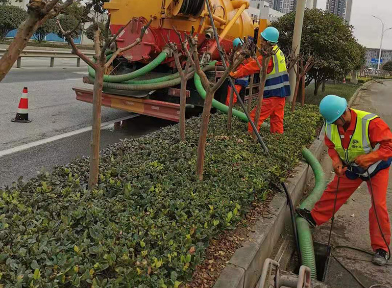 南郑市政管道清淤